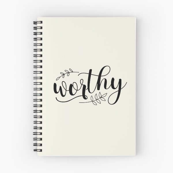 Item preview, Worthy Black Calligraphy Boho designed and sold by amazingjoy.