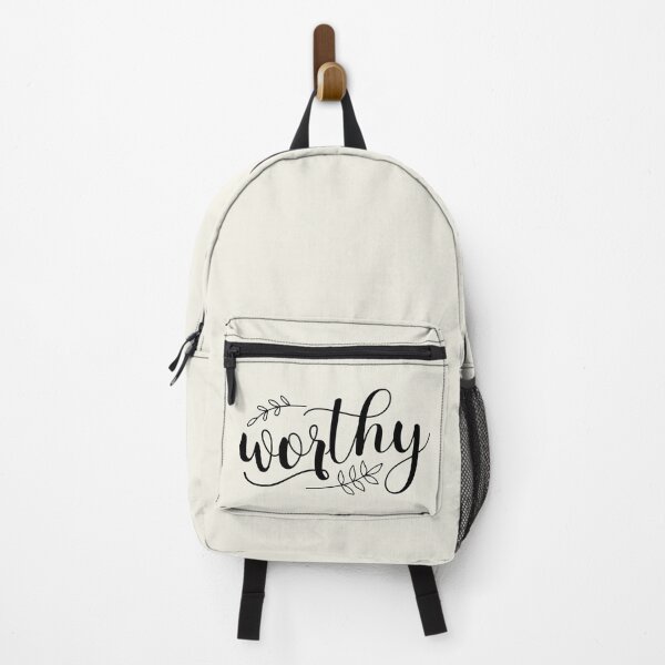 Item preview, Worthy Black Calligraphy Boho designed and sold by amazingjoy.