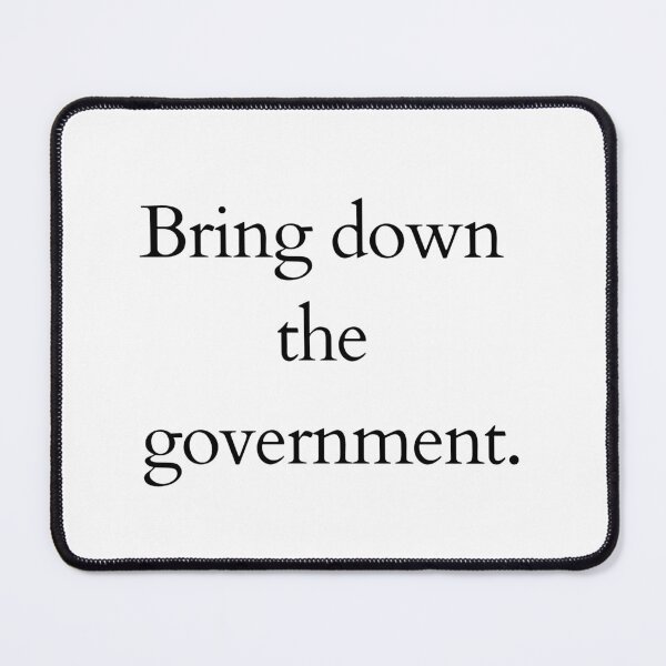 Item preview, Bing down the government - Radiohead designed and sold by Malambruno.