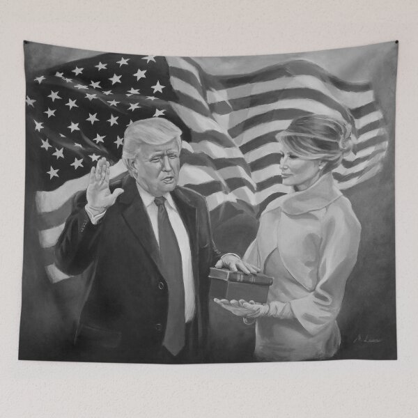 Item preview, Inauguration of DT in black and white designed and sold by Magdalena Luna.
