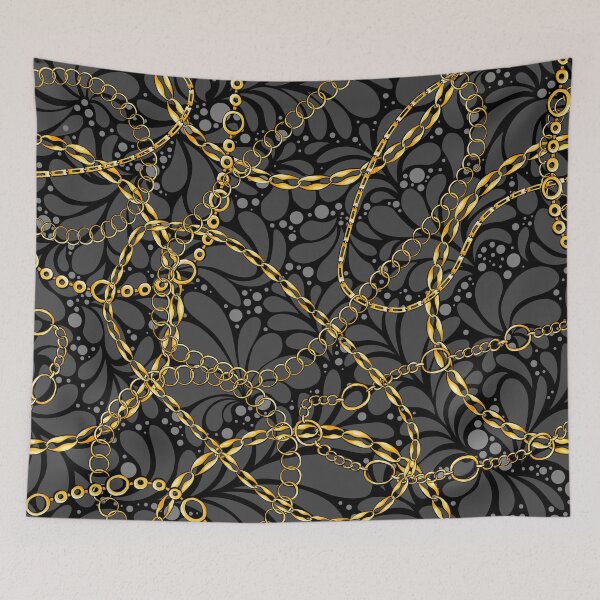 Item preview, Gray and Gold Luxury Design designed and sold by ArtsyWishy.