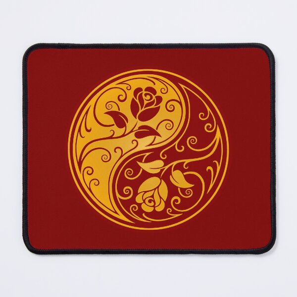 Item preview, Red and Yellow Yin Yang Roses designed and sold by JeffBartels.