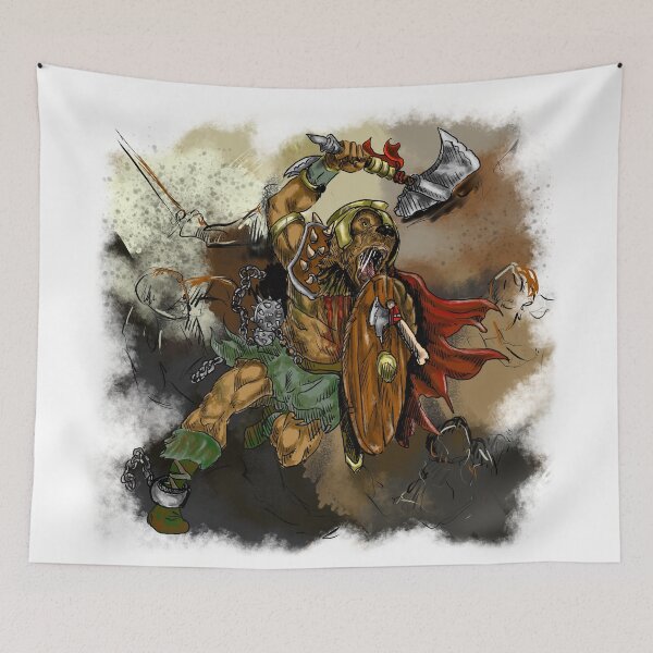 Item preview, Goarnath The Werebear - Fantasy Character Art designed and sold by readyartz.