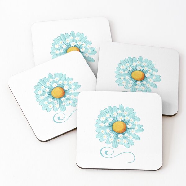 Item preview, Blue Daisy Flower designed and sold by HappyLifeCreate.