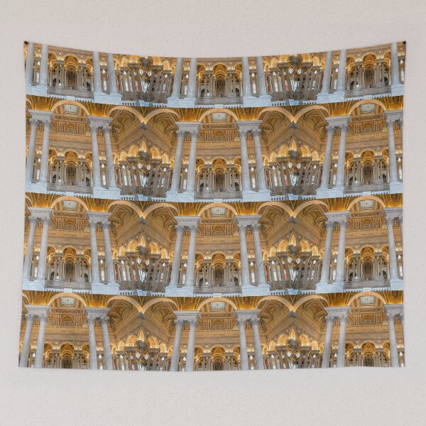 Item preview, USA. Washington D.C. Library of Congress. Colonnade. designed and sold by vadim19.