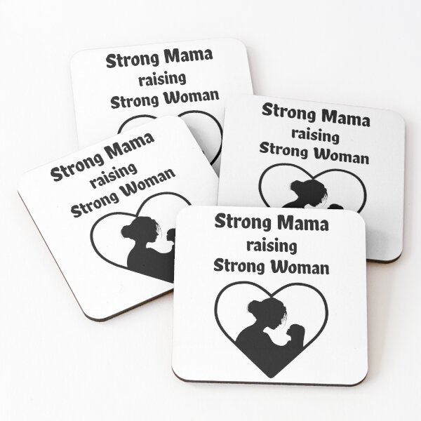 Item preview, strong mama raising strong women designed and sold by Randa Ranmania.