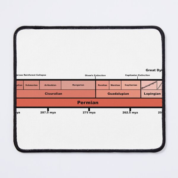 Item preview, Permian Timeline designed and sold by DinosaurBiology.