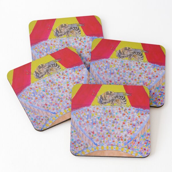 Item preview, The Circus Bee Watercolor designed and sold by TurnipWilson.