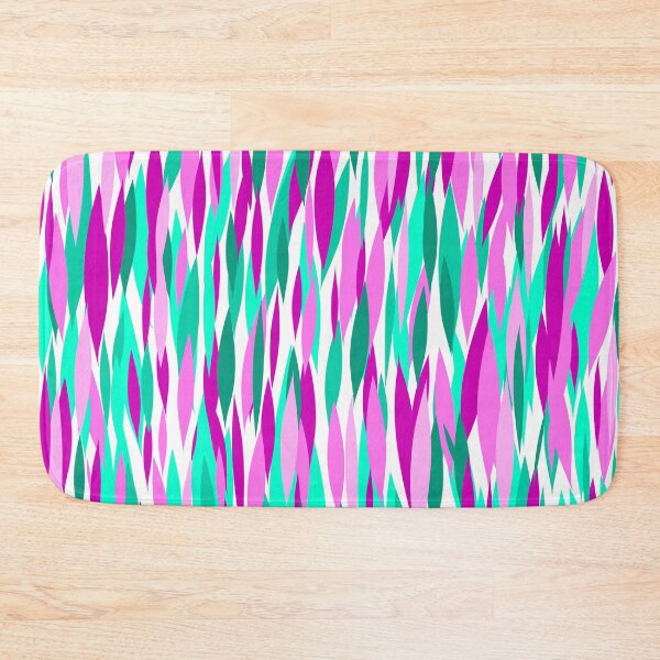 Item preview, Pink, Aqua, and Green Vertical Dashes Abstract Painting Pattern, made by EndlessEmporium designed and sold by EndlessEmporium.