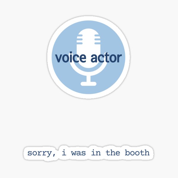 Item preview, Voice Actor Sticker Pack designed and sold by cloudbeari.