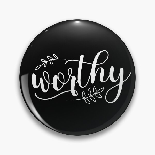 Item preview, Worthy White Calligraphy Boho designed and sold by amazingjoy.