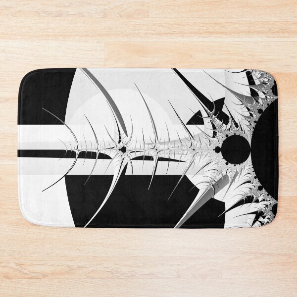 Item preview, Monochrome Mandelbrot  2018-12-29-018 designed and sold by Rupert Russell.