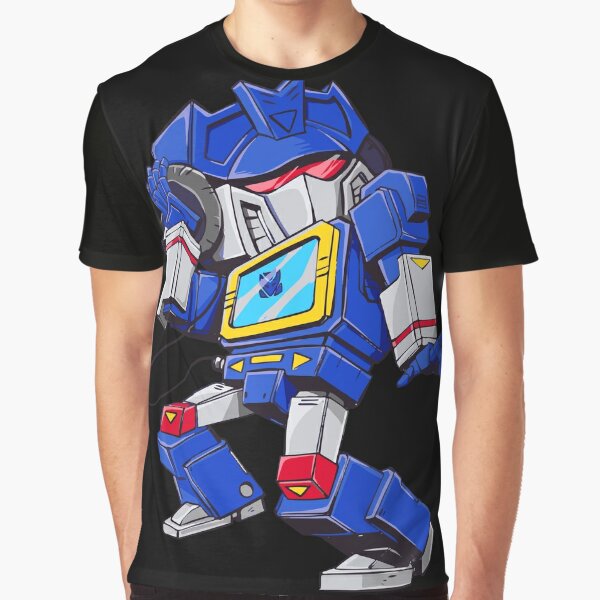 Transformers Optimus Prime Costume Stampa Sul Davanti Back Adulto Manica Lunga T-shirt 