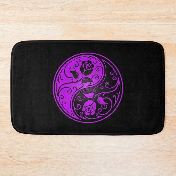 Item preview, Purple and Black Yin Yang Roses designed and sold by JeffBartels.