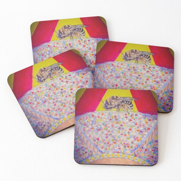 Item preview, The Circus Bee Watercolor Vignette designed and sold by TurnipWilson.