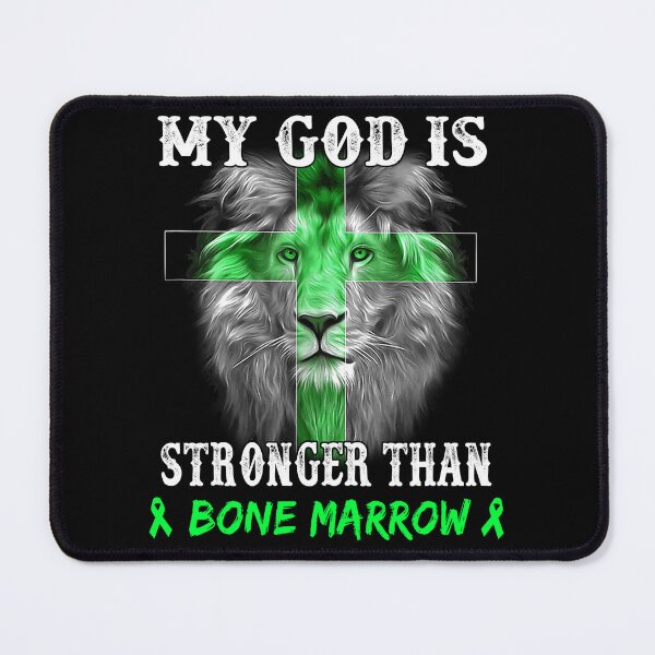 Item preview, Lion My God Is Stronger Than BONE MARROW Support BONE MARROW Warrior designed and sold by Hatjar.