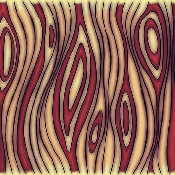 Artwork thumbnail, Muscle Minimalist Design Pattern Banded by BlazeraptorGirl