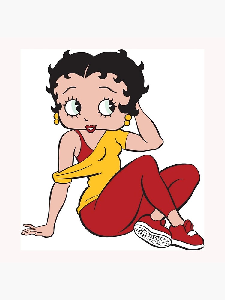 Character Betty Boop Art Board Print for Sale by wowlil