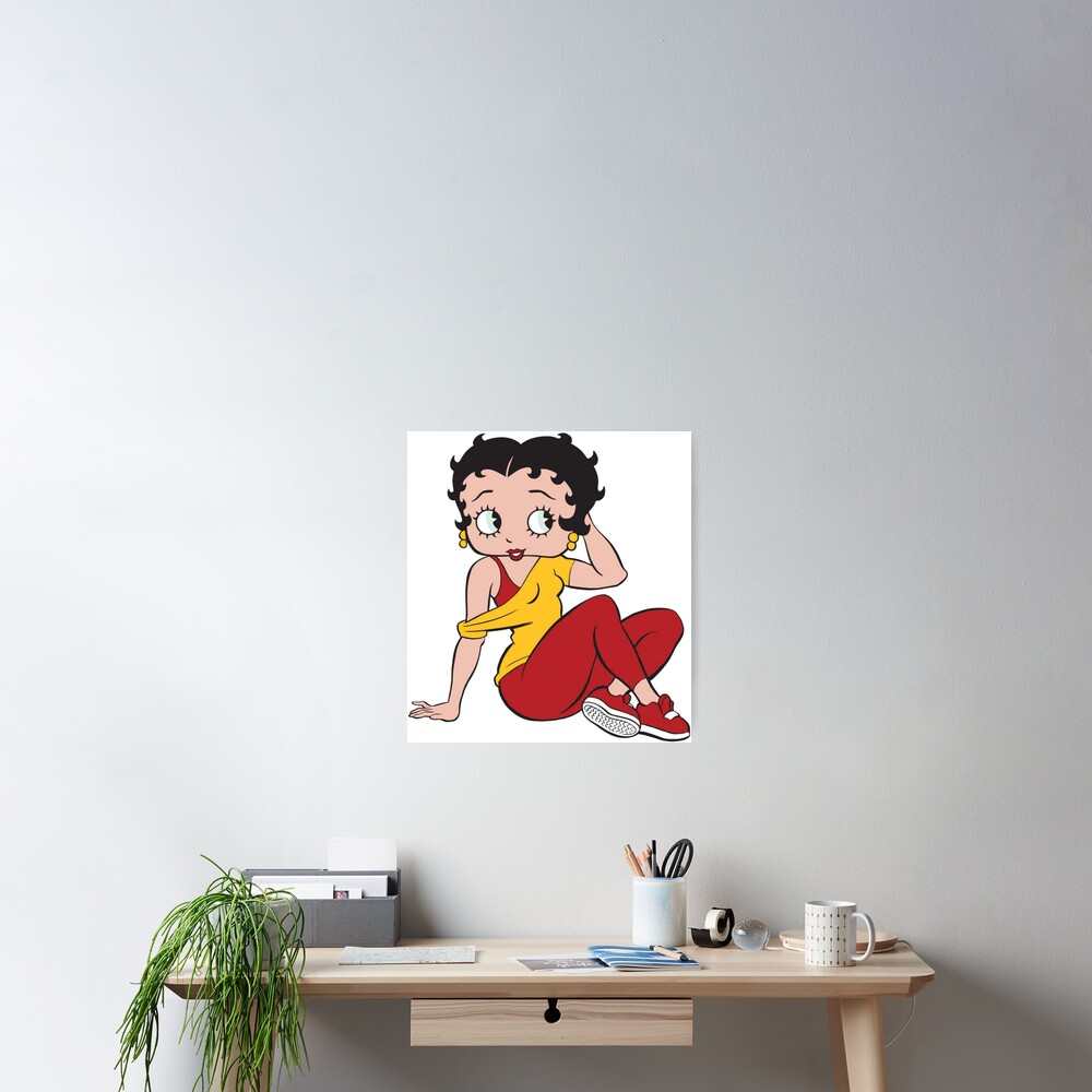 "Character Betty Boop" Poster for Sale by wowlil | Redbubble