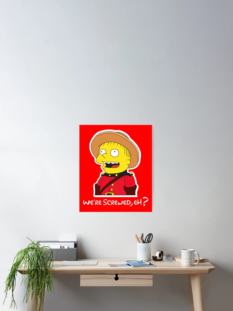 Thumbnail 2 von 3, Poster, Canuck Ralph – ROT designt und verkauft von BetterDaze.