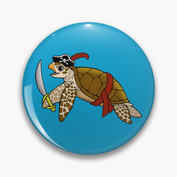 Item preview, Swashbuckling Sea Turtle designed and sold by sharkbait83.
