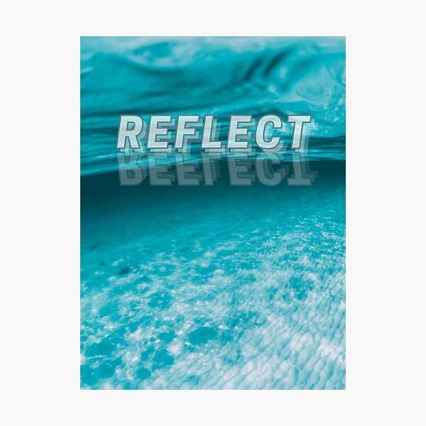 Item preview, REFLECT - Cerulean Blue, Underwater Reflections designed and sold by AliceSLee.