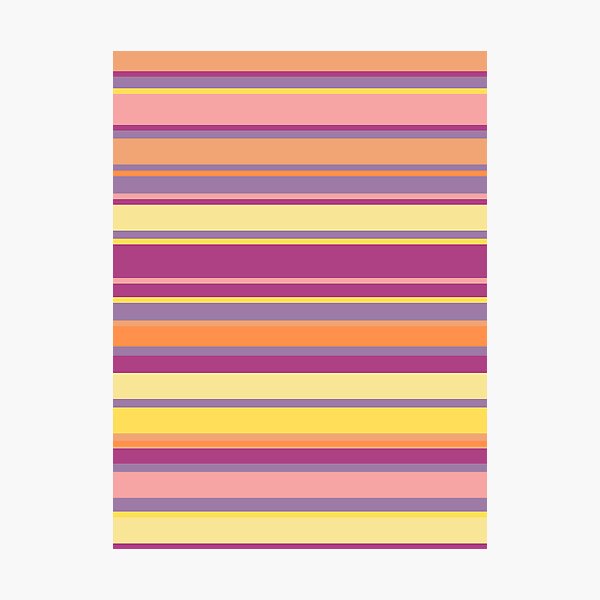 Item preview, Sunset Strip Stripe Pattern designed and sold by Barbara Espinosa.
