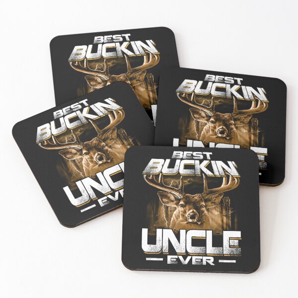 Item preview, Mens Best Buckin' Uncle Ever Deer Hunters Gift designed and sold by Kohend.