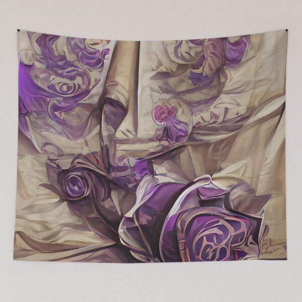 Item preview, Old Silk and Purple Roses II designed and sold by ~.