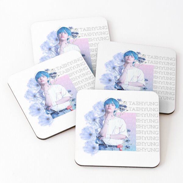 Item preview, Taehyung (V) Bleu Hair  designed and sold by Kpop Love.