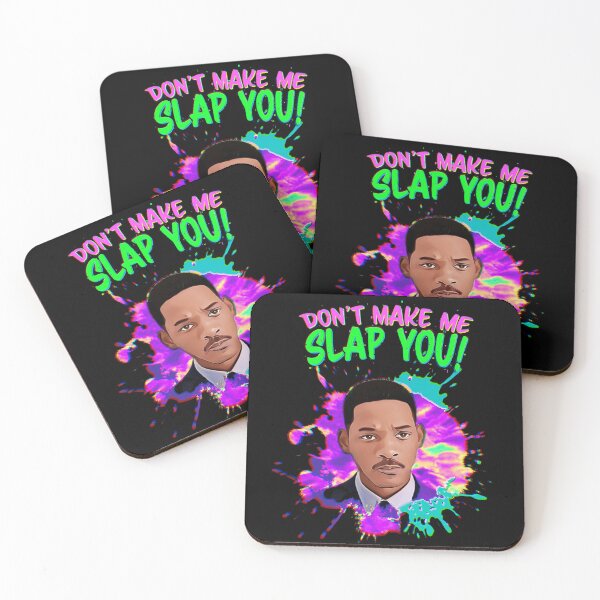 Item preview, Will Smith Don’t Make Me Slap You.  Funny -not funny- meme designed and sold by MunsyArt.