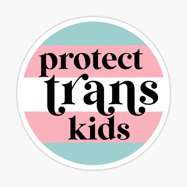 Item preview, protect trans kids designed and sold by beckandforth.