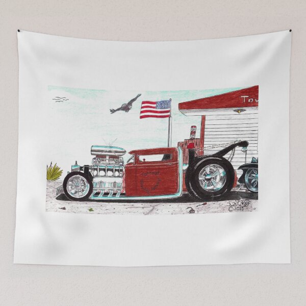 Item preview, Hot Rods  //  Towhead Towing Service designed and sold by Imagin8er.