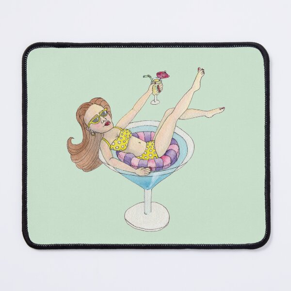 Item preview, Girl in Cocktail Glass designed and sold by Kathryn Price.