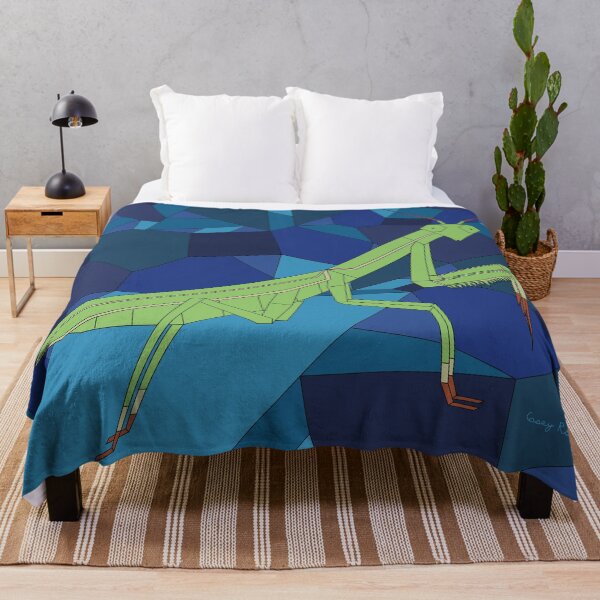 Item preview, Geometric Praying Mantis designed and sold by Caseymakesart.