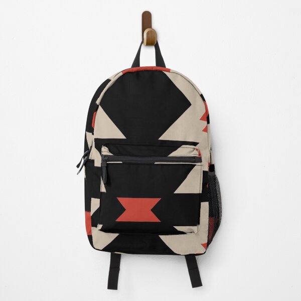Item preview, Southwestern Geometric Pattern Black Red and Beige designed and sold by tonymagnerart.