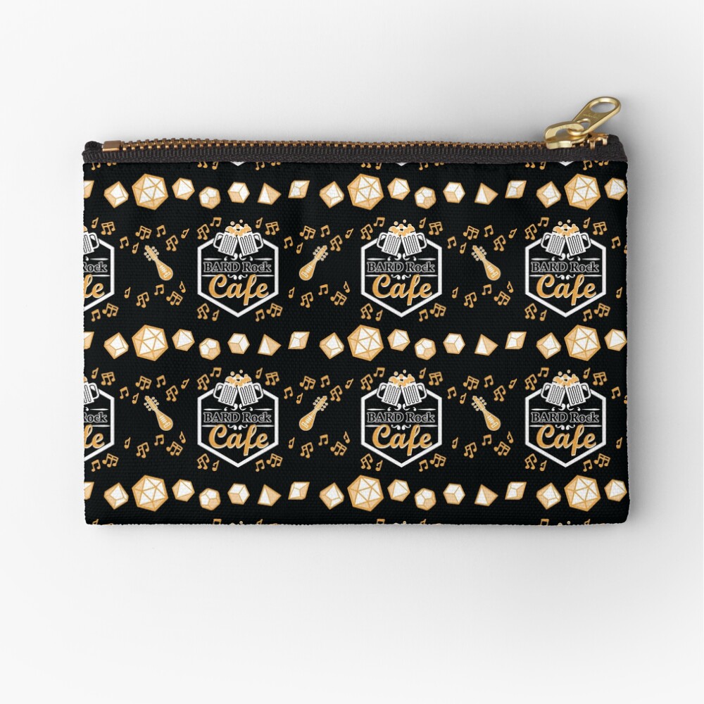 Item preview, Zipper Pouch designed and sold by bardrockcafe.