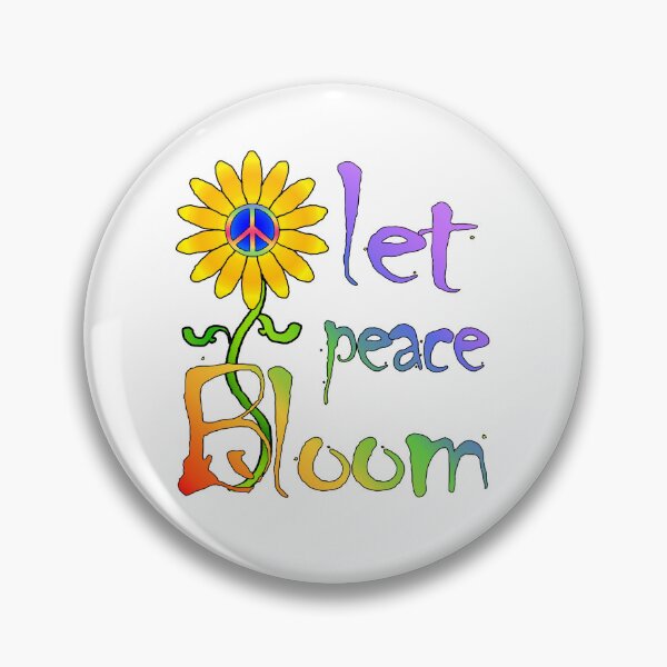 Item preview, Let Peace Bloom designed and sold by RawSunArt.