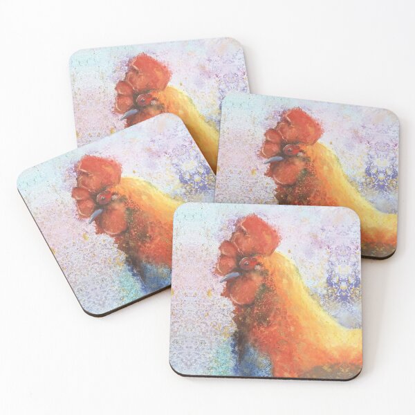 Item preview, Rooster Watercolour  designed and sold by rossartstudio.