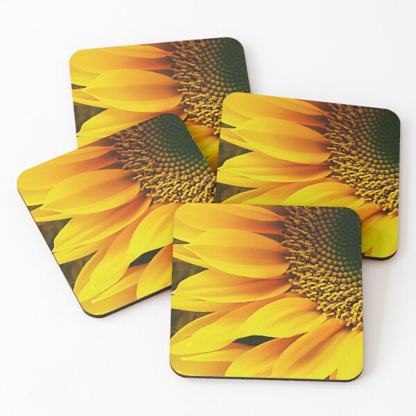 Item preview, Yellow Sunflower Elegant Side-Crop Art Photo designed and sold by DEC02.