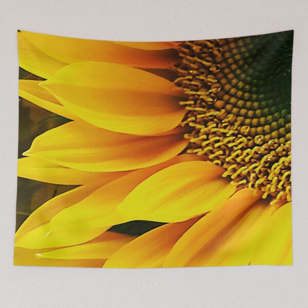 Item preview, Foto de arte de cultivo lateral elegante de girasol amarillo designed and sold by DEC02.