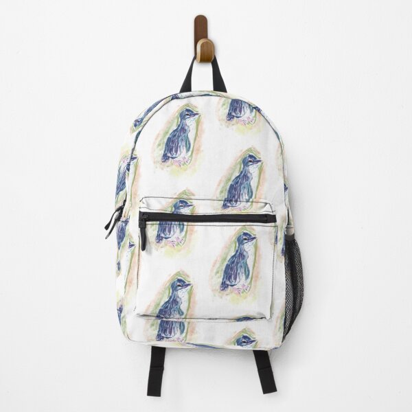 Item preview, Spray Paint Blue Penguin designed and sold by NatureDesigned.