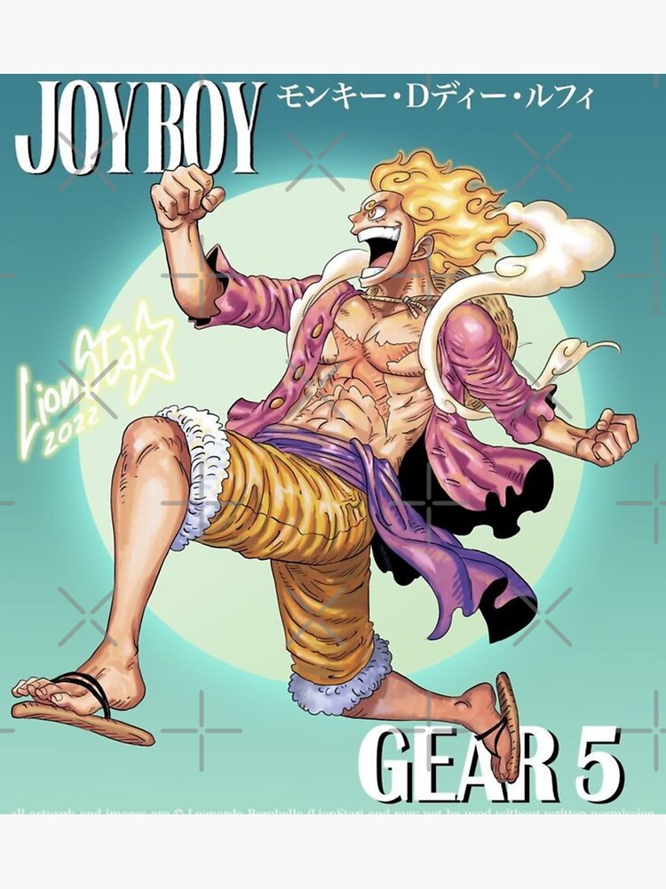 One piece luffy gear 5 Sticker by Soulzodiac