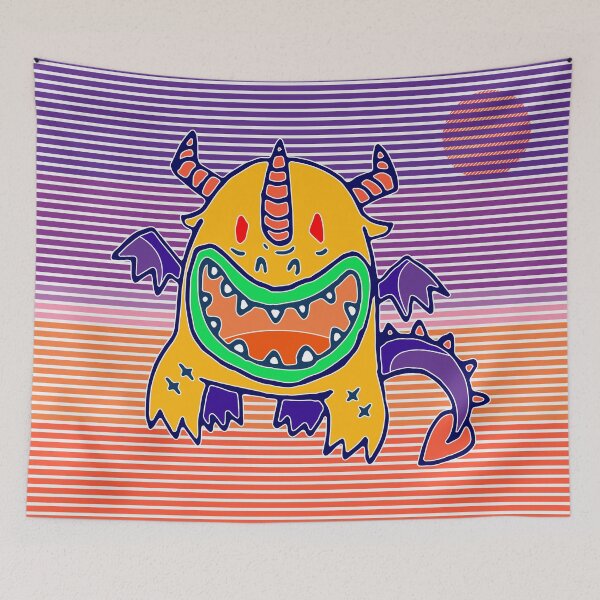 Item preview, Funny Dragon Monster designed and sold by vogowa.