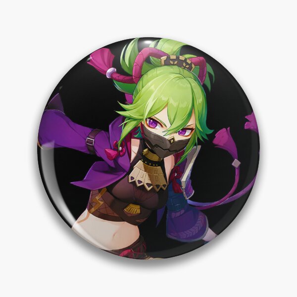Item preview, Kuki Shinobu - Genshin impact designed and sold by Omagatoki.