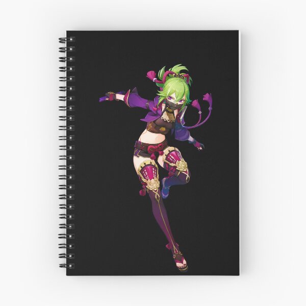Item preview, Kuki Shinobu - Genshin impact designed and sold by Omagatoki.