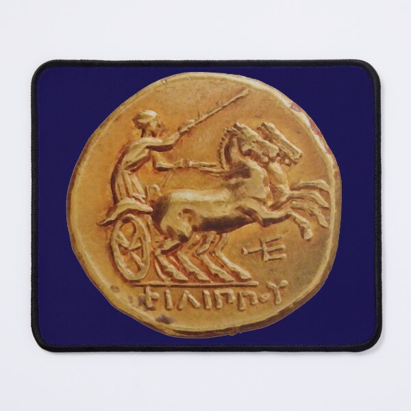 Item preview, Greek gold coin designed and sold by Zanimations.