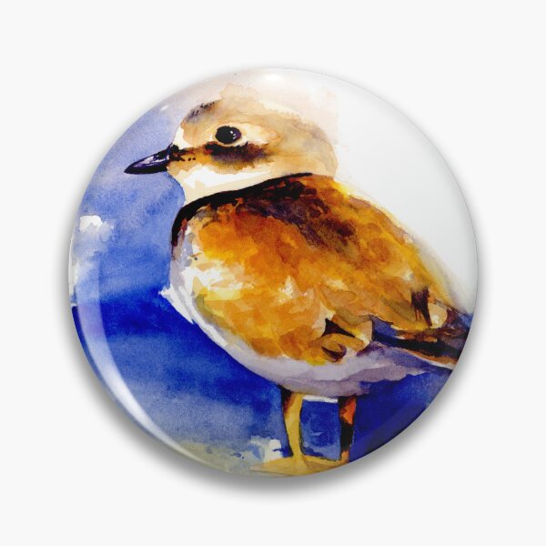 Item preview, Sea Bird Ringed Plover watercolour designed and sold by Artz-by-Karlene.