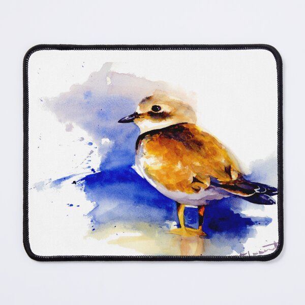 Item preview, Sea Bird Ringed Plover watercolour designed and sold by Artz-by-Karlene.