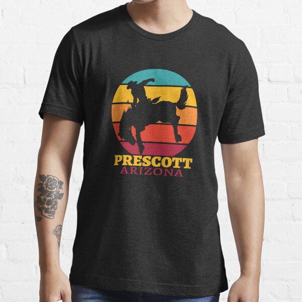 "Retro Rodeo Prescott Arizona Bucking Horse Vintage Retro Style" T